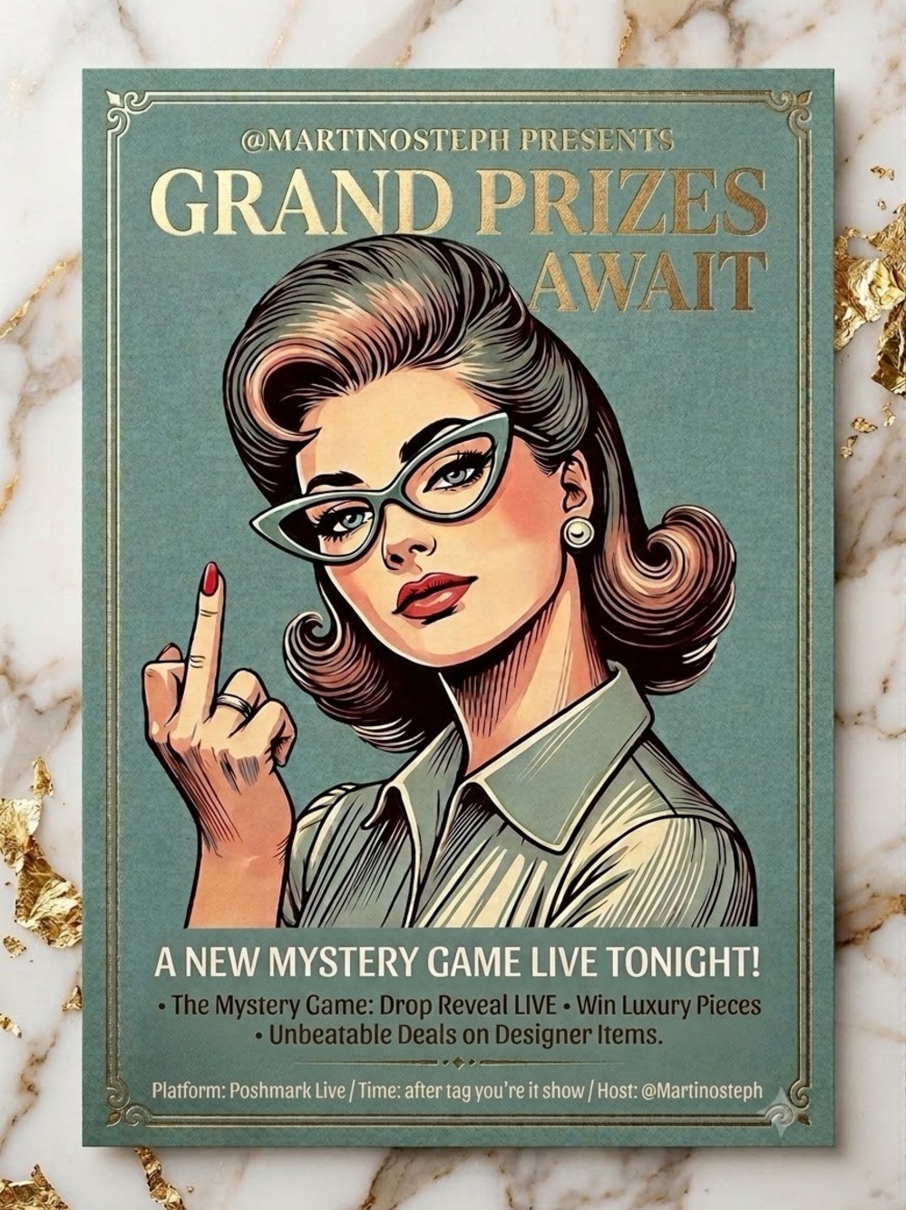 New Mystery Game Tonight! HUGE STAKES!!!